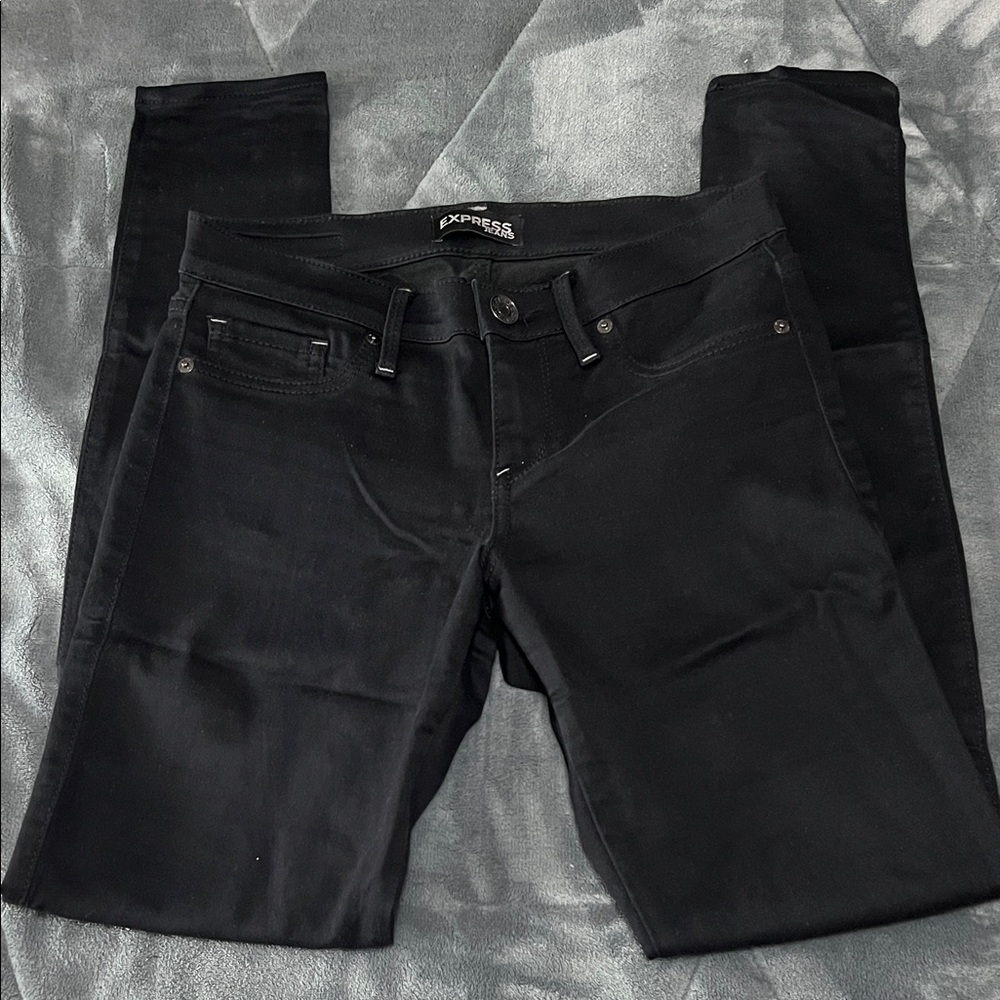 Express Black Skinny Jeans for Women